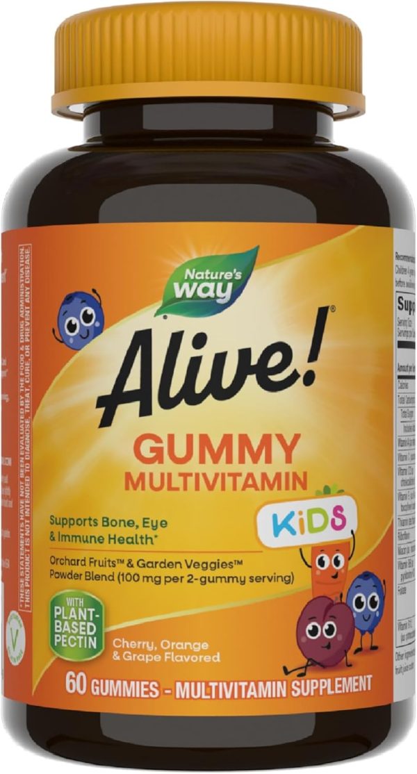 Nature'S Way Alive Gummies 60'S Multi-Vitamin For Children