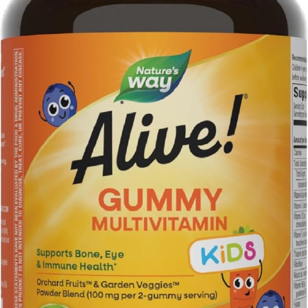 Nature'S Way Alive Gummies 60'S Multi-Vitamin For Children