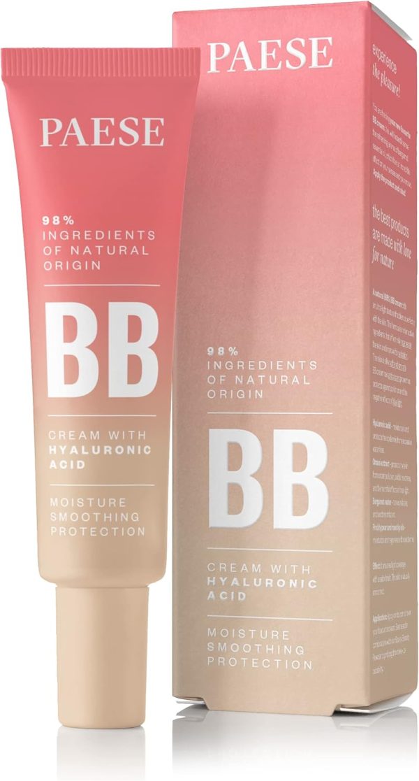 BB Cream with Hyaluronic Acid 01n Ivory