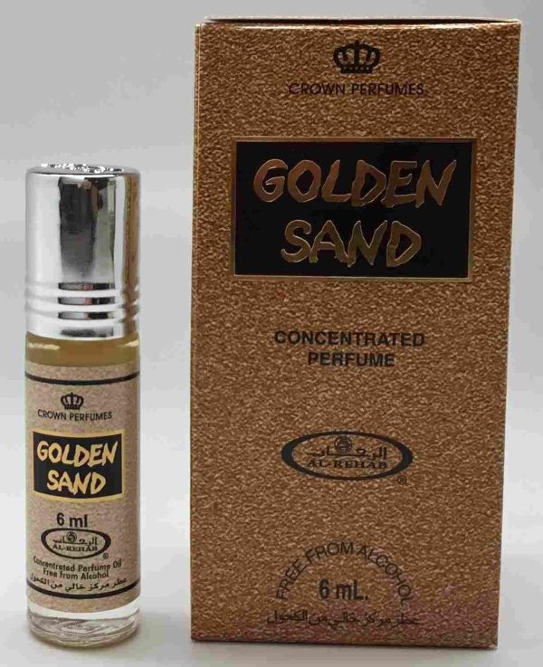 Al-Rehab Golden Sand - 6ml (.2 oz) Perfume Oil (Crown Perfumes)