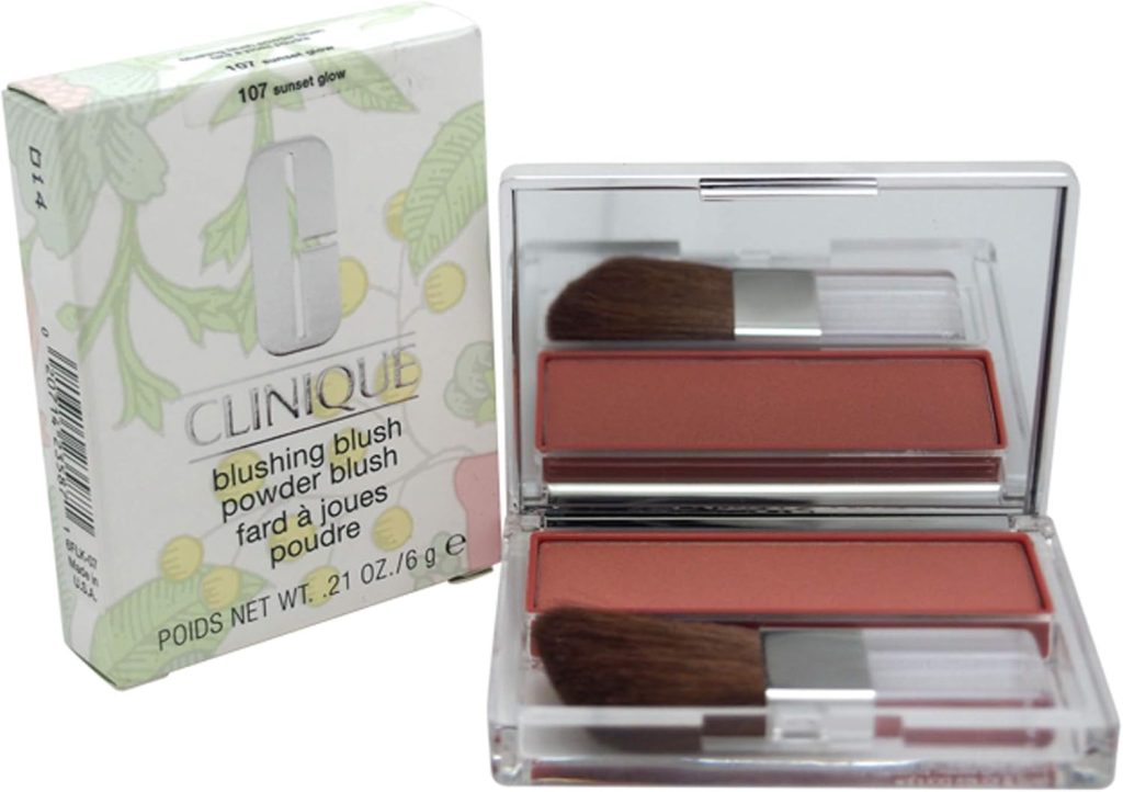 Clinique Blushing Blush Powder Blush - 107 Sunset Glow-CLINIQUE-235871