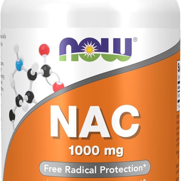 Now Foods Nac 120 Tablets, 1000 Mg