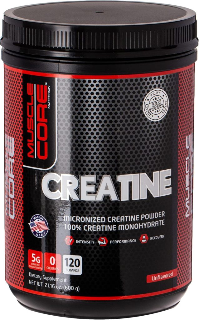 MUSCLE CORE NUTRITION Creatine 120 Serve 600 G Unflavored