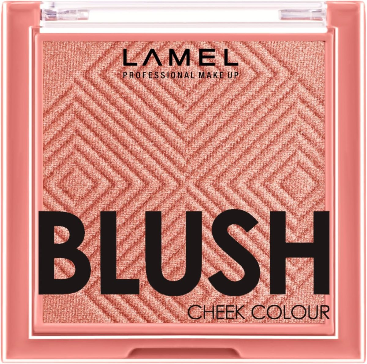 Lamel Blush Cheek Rouge Color Mini - Blendable Natural Blush Powder - Enhances & Defines Shapes & Features - Shading & Contouring Powder Blush - 4 Universal Shades - № 402 (Rouge) - 3.8g / 0.13 oz