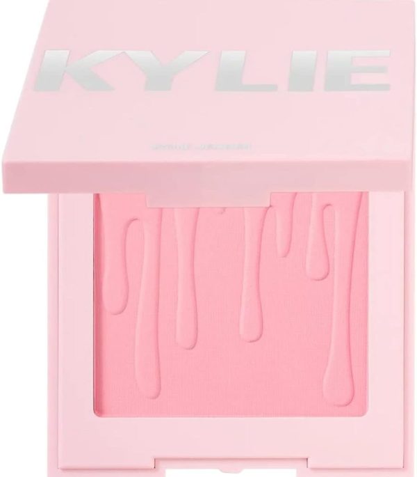 Kylie Cosmetics Pressed Blush Powder, Pink Power, 0.35 Ounce / 10 g