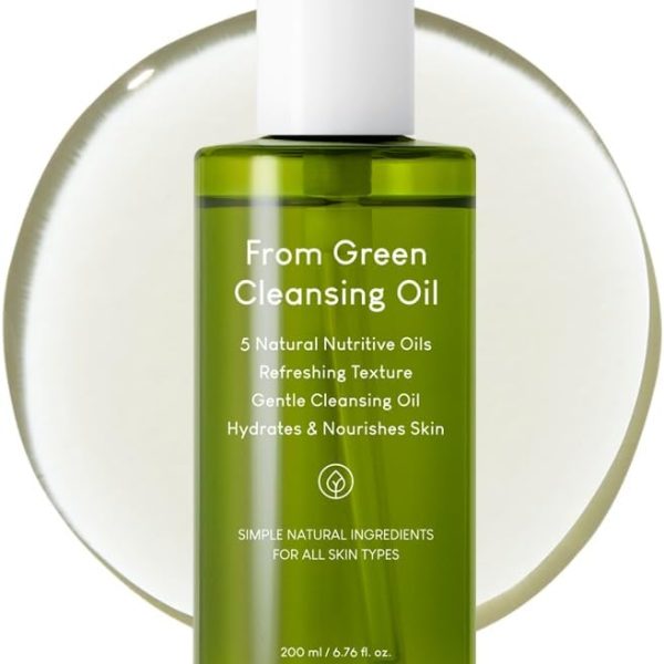 PURITO From Green Cleansing Oil 6.76 fl.oz / 200ml, Makeup Remover, Facial Cleanser, light cleansing oil, oil cleanser, EWG