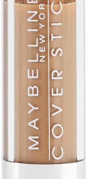 Maybelline Cover Stick Corrector Concealer, Deep Beige, 0.16 oz.