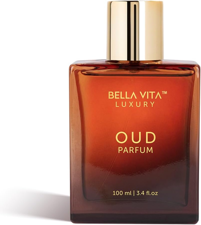 BellaVita Luxury OUD Ramadan Gift Perfume Unisex | Sweet & Woody Arabian Oud Perfume | Long-Lasting Oud Perfume for Women & Men | Vegan & Cruelty-Free Ramadan Special Perfume, 100ml