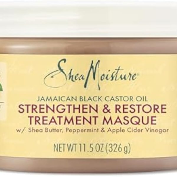 Shea Moisture Jamaican Black Castor Oil Strengthen & Restore Treatment Masque, 326g