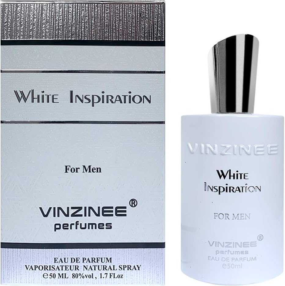 Vinzinee Perfume White Inspiration For Men Eau De Parfum 50ml - Lacoste White Inspired Scent