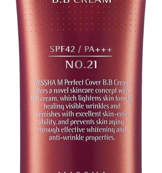 Missha BB Cream No: 21 (Light Beige) 20ml SPF 42