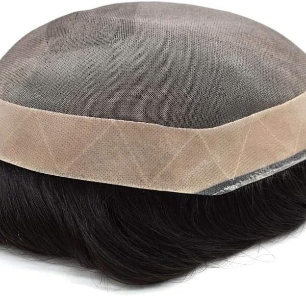 Lyrical hair UAE Man toupee hairpiece mono poly human