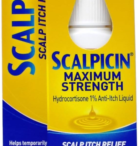 Scalpicin Scalp Itch Relief,1.5oz, Maximum Strength