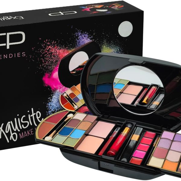 CP Trendies Makeup Kit 85 - EXQUISITE - Ultimate Color - Gift Set for Women/Girls | All-in-one Makeup Kit