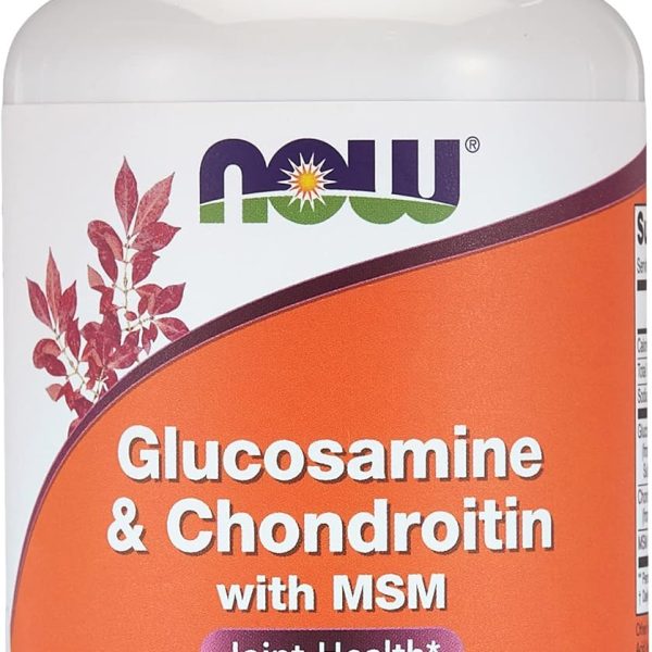 Now Foods Glucosamine And Chondroitin With Msm, 90 Capsules, 200 Grams