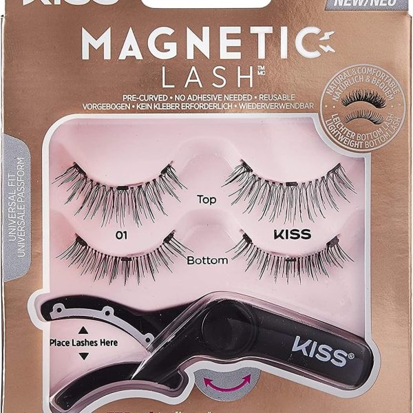 Kiss Magnetic Eye Lash Kmag01C, Natural Style, 1 Pair