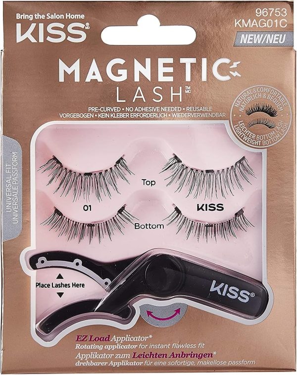 Kiss Magnetic Eye Lash Kmag01C, Natural Style, 1 Pair